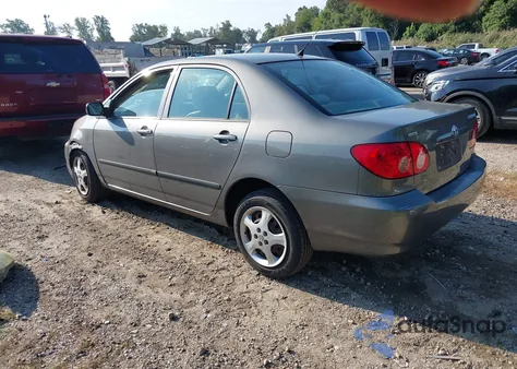 2006 Toyota Corolla Ce из США, поврежденный, VIN 2T1BR32E66C626093